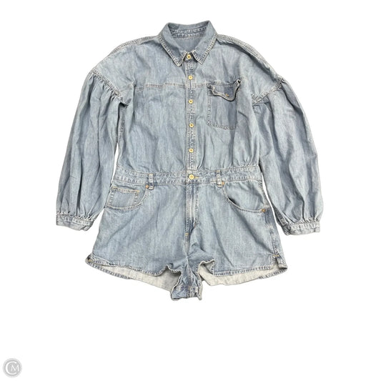 Romper By We The Free In Blue Denim, Size: L