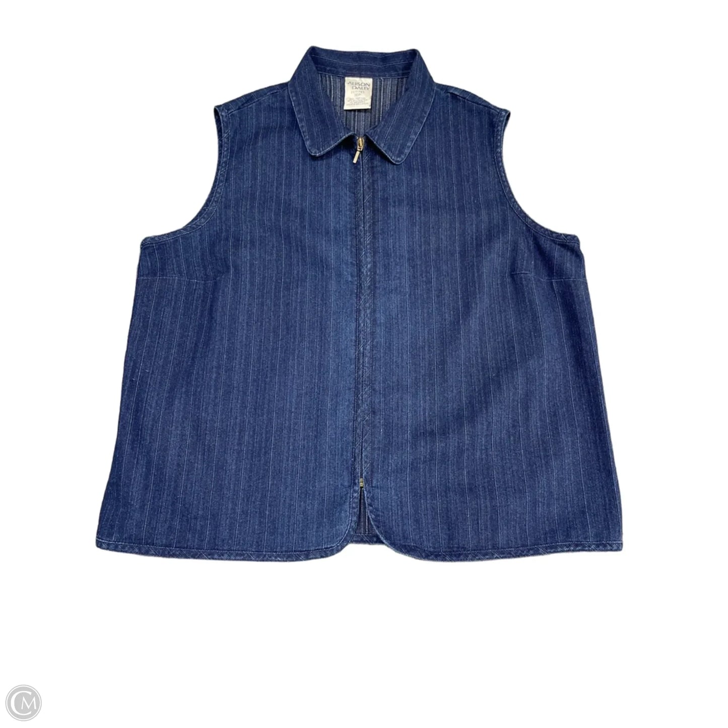 Pants Set 2pc By Allison Daley In Blue Denim, Size: 16