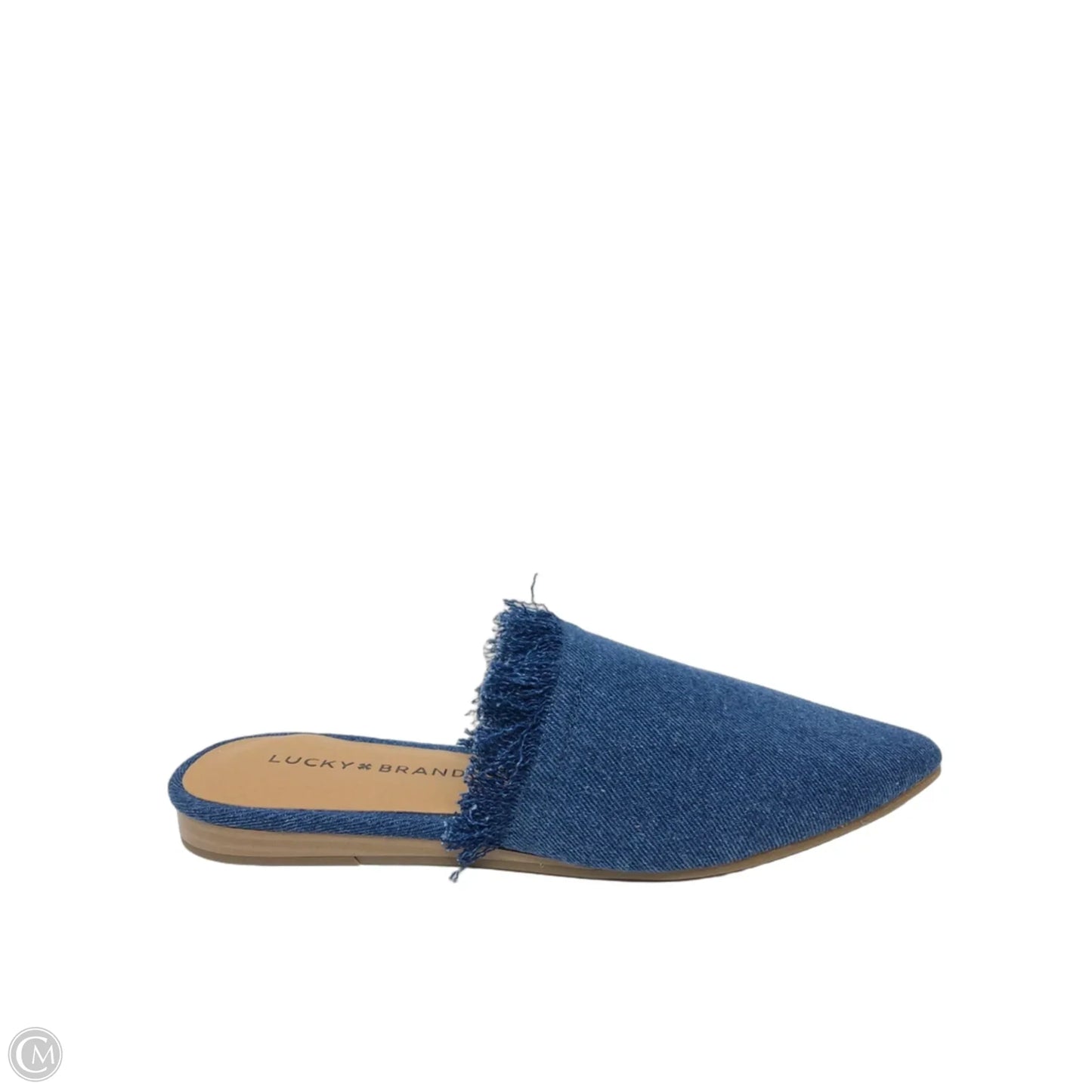 Shoes Flats By Lucky Brand In Blue Denim, Size: 6