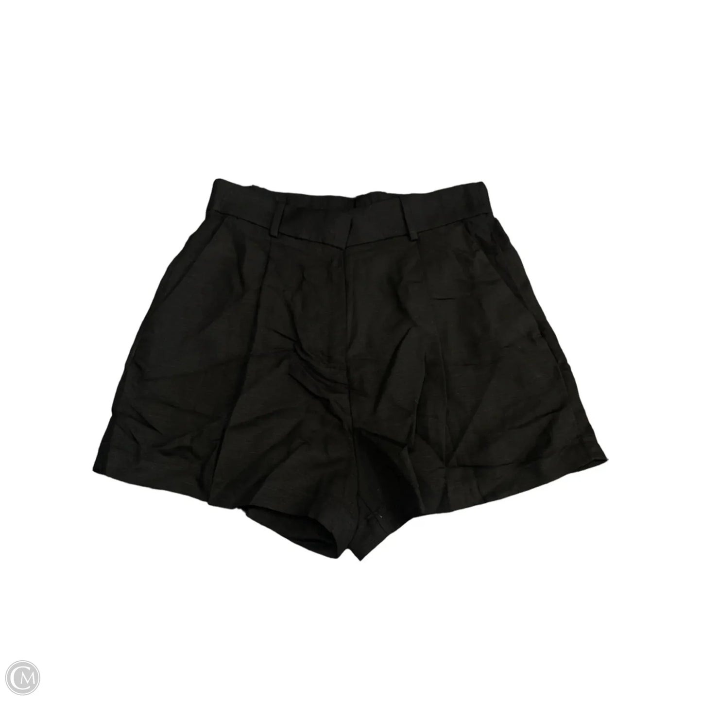Shorts By H&m In Black, Size: 6