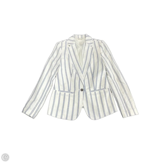 Blazer By A New Day In Blue & White, Size: 2
