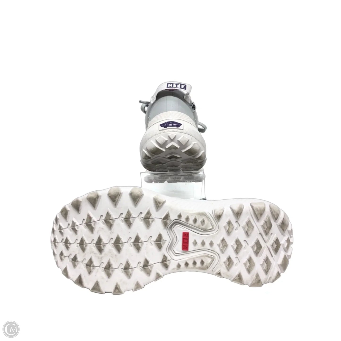 Shoes Athletic By Vans In Grey, Size: 6.5