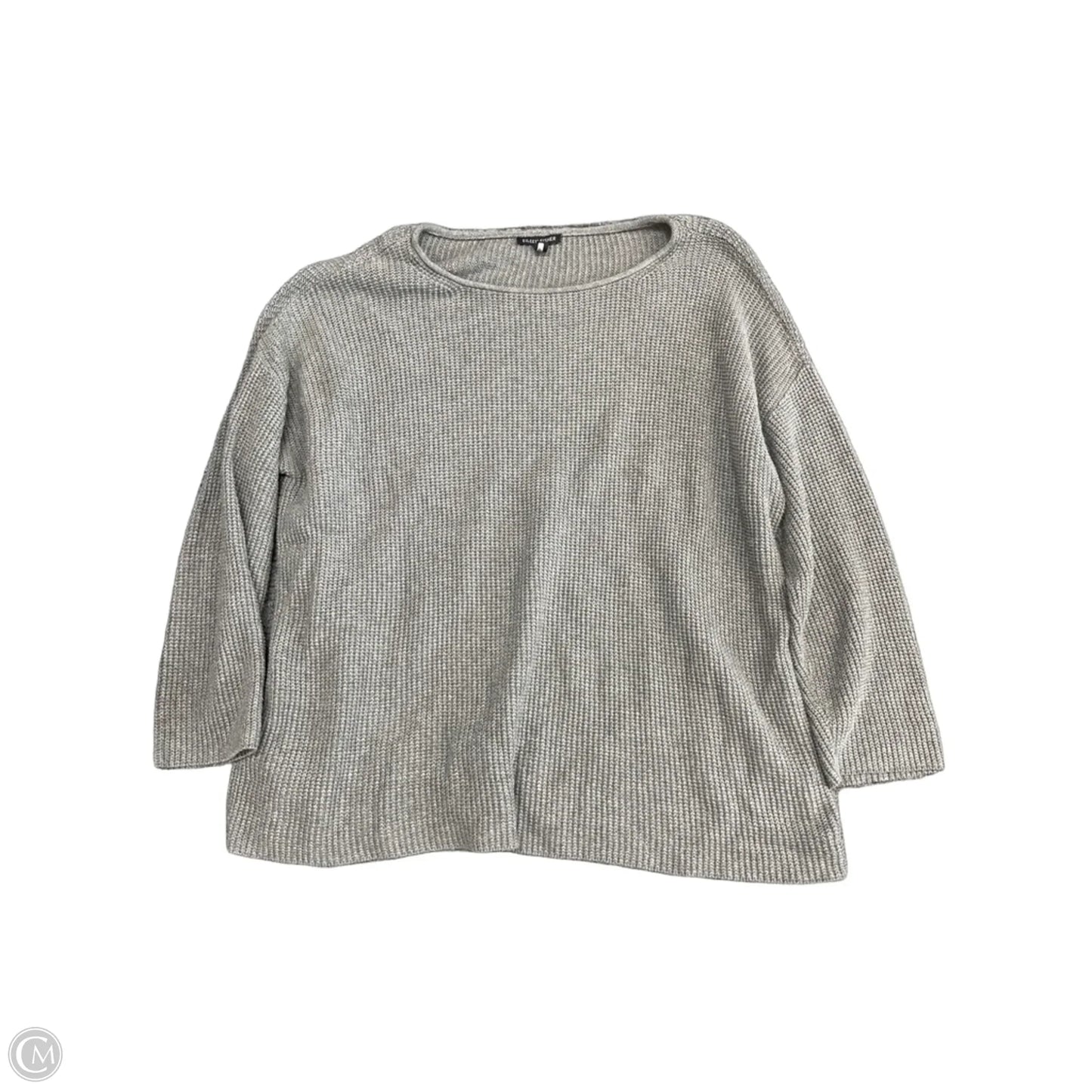 Sweater By Eileen Fisher In Grey, Size: Xl