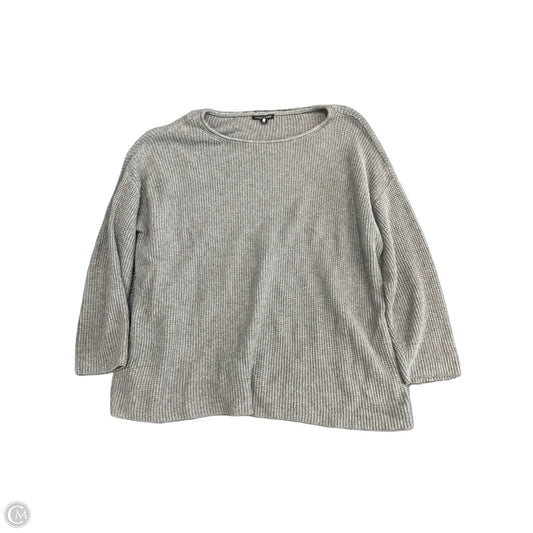Sweater By Eileen Fisher In Grey, Size: Xl