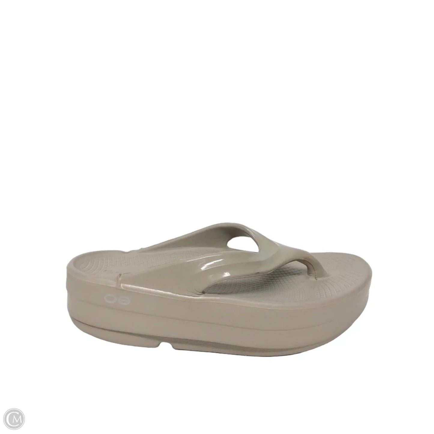 Sandals Sport By Oofos In Taupe, Size: 6