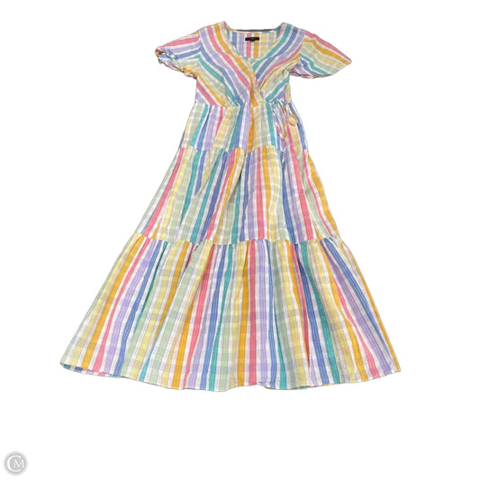 Dress Casual Midi By J. Crew In Tan, Size: 4