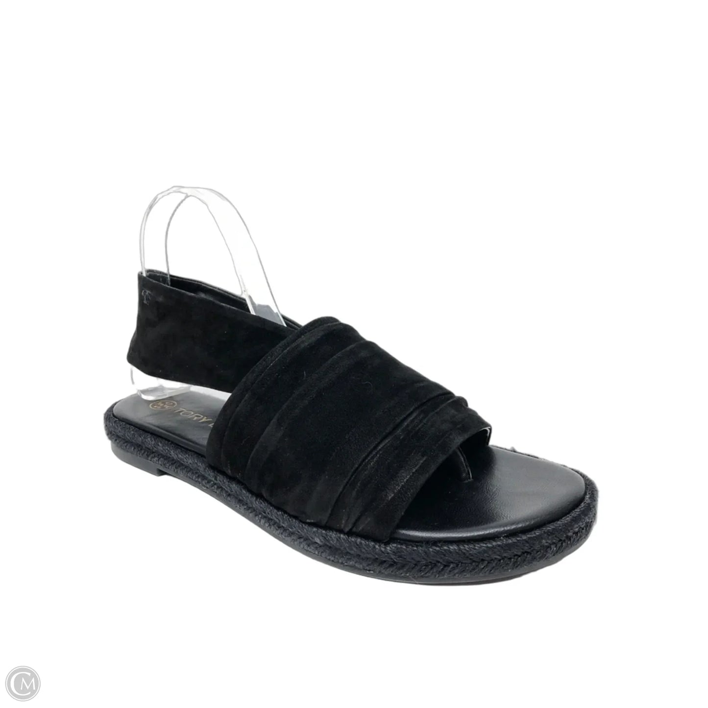 Sandals Designer By Tory Burch In Black, Size: 9.5
