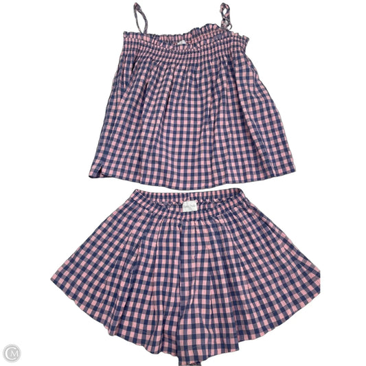 Shorts Set By Cmc In Blue & Pink, Size: S