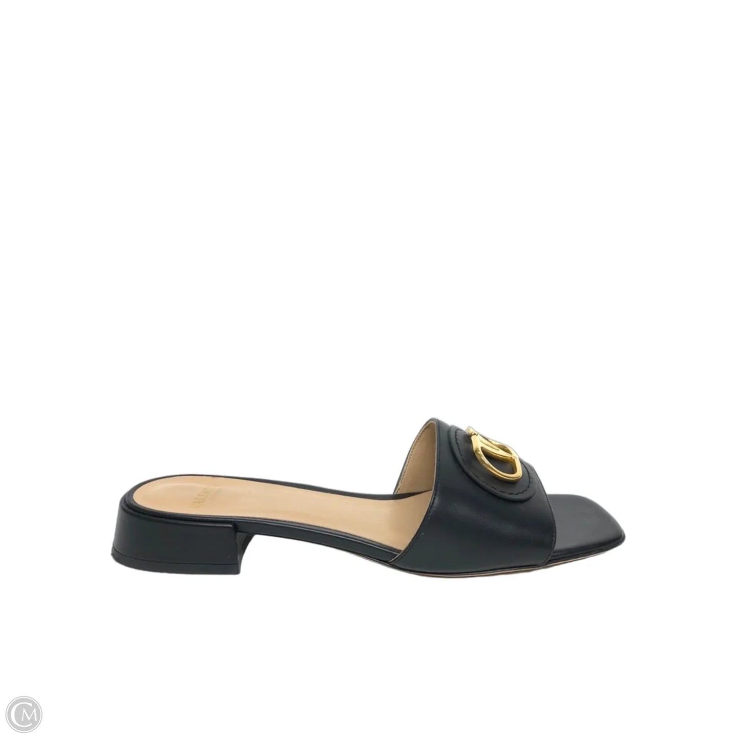 Sandals Luxury Designer By Valentino-garavani In Black, Size: 5