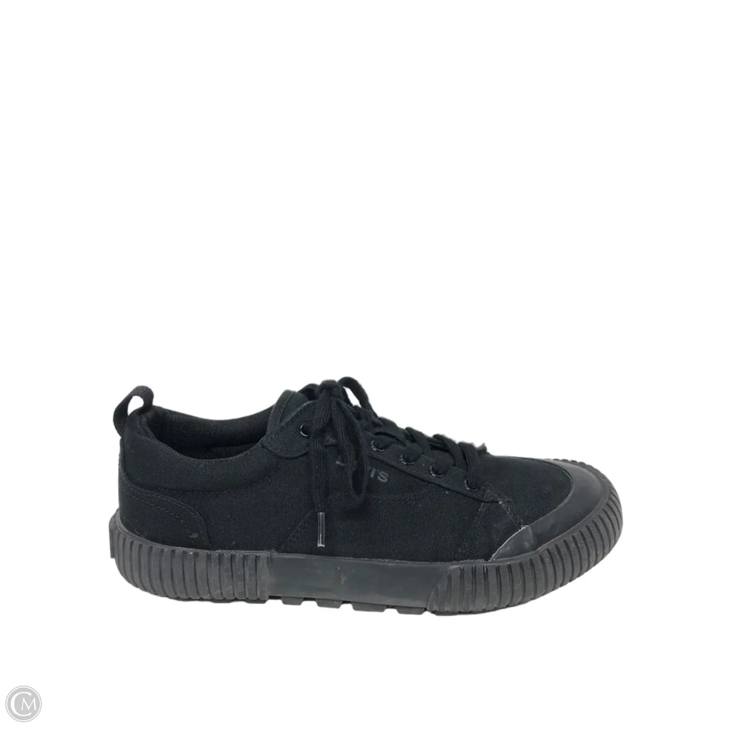 Shoes Sneakers By Levis In Black, Size: 8