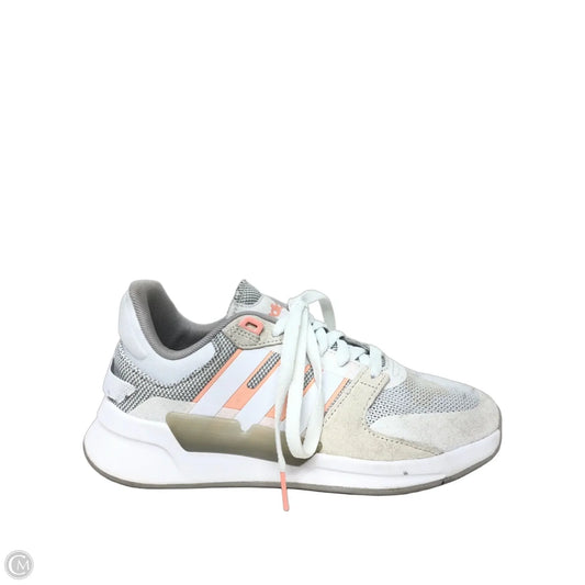 Shoes Athletic By Adidas In White, Size: 7