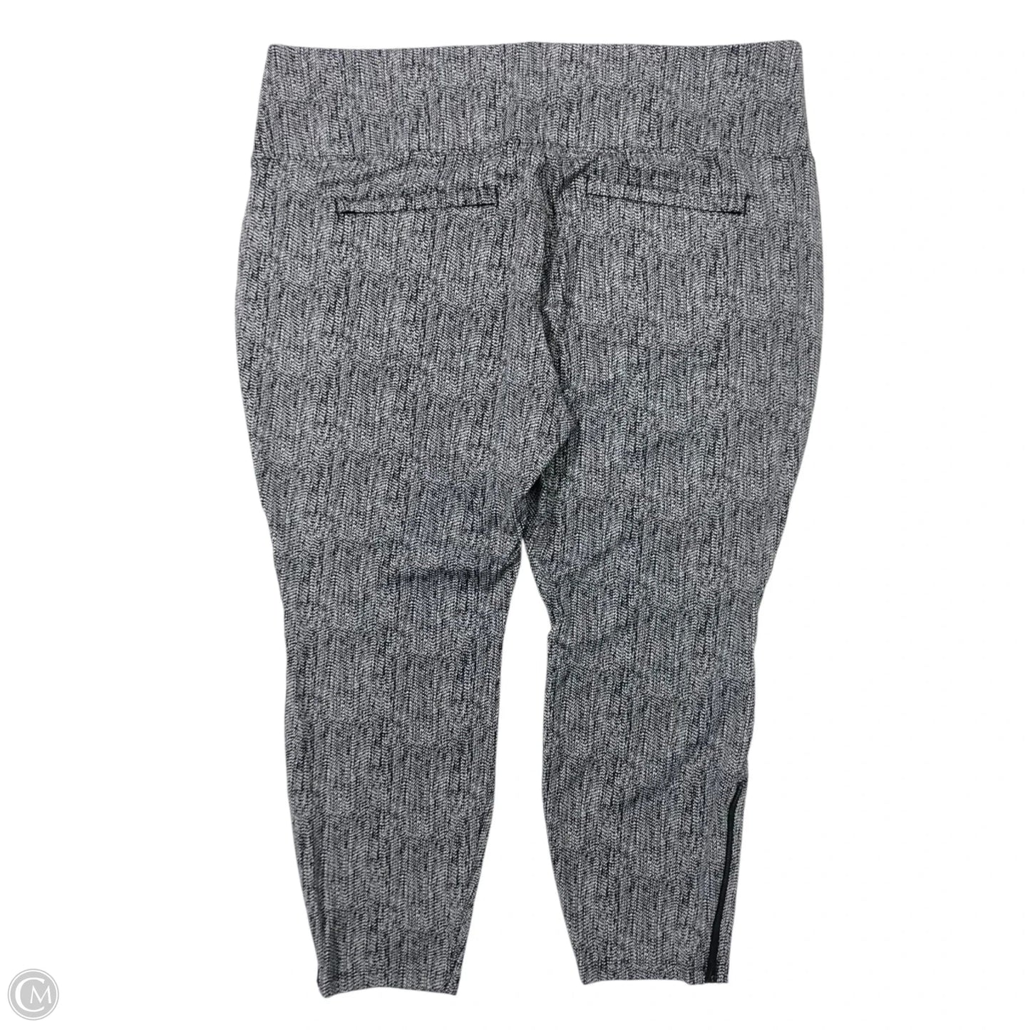 Athletic Pants By Athleta In Black & White, Size: 3x