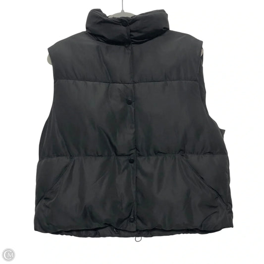 Vest Puffer & Quilted By Zara In Black, Size: S
