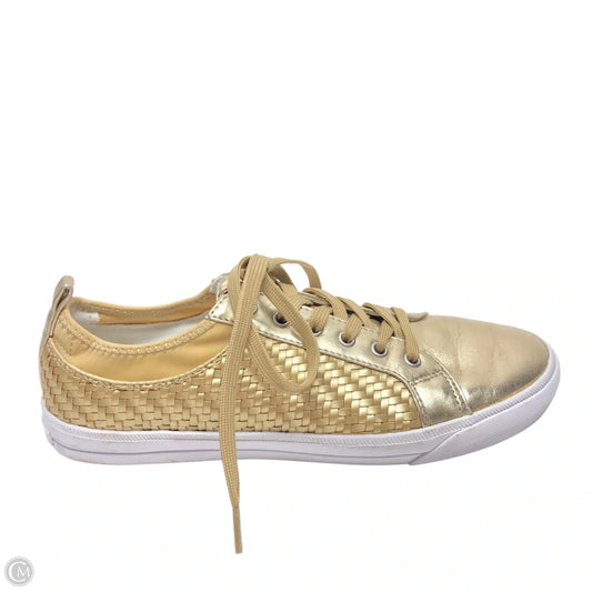 Shoes Sneakers By Easy Spirit In Gold, Size: 9