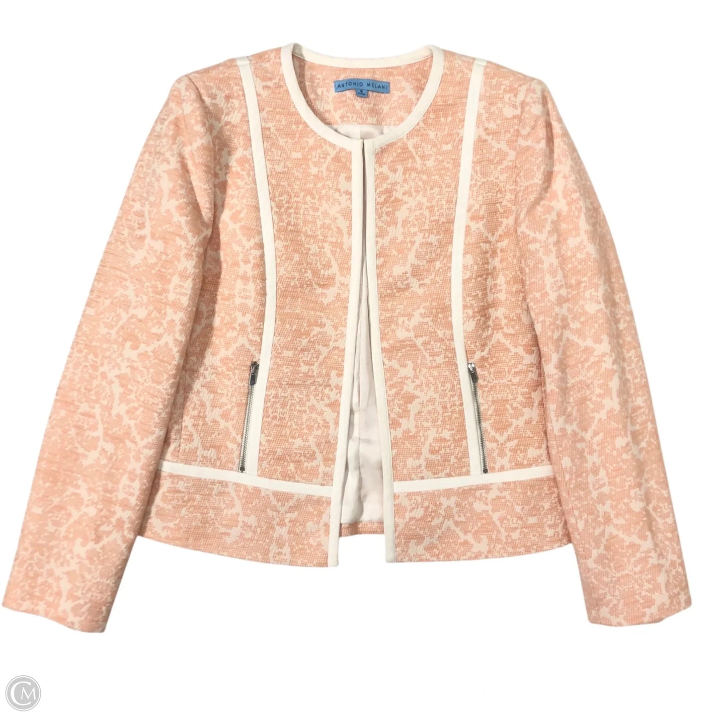 Blazer By Antonio Melani In Peach, Size: 8