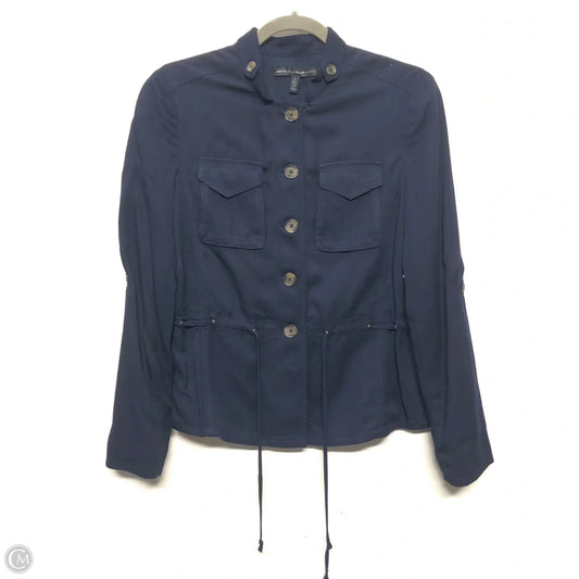 Jacket Utility By White House Black Market In Navy, Size: 2