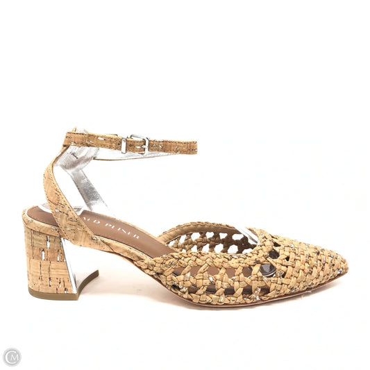 Shoes Heels Block By Donald Pliner In Tan, Size: 7.5