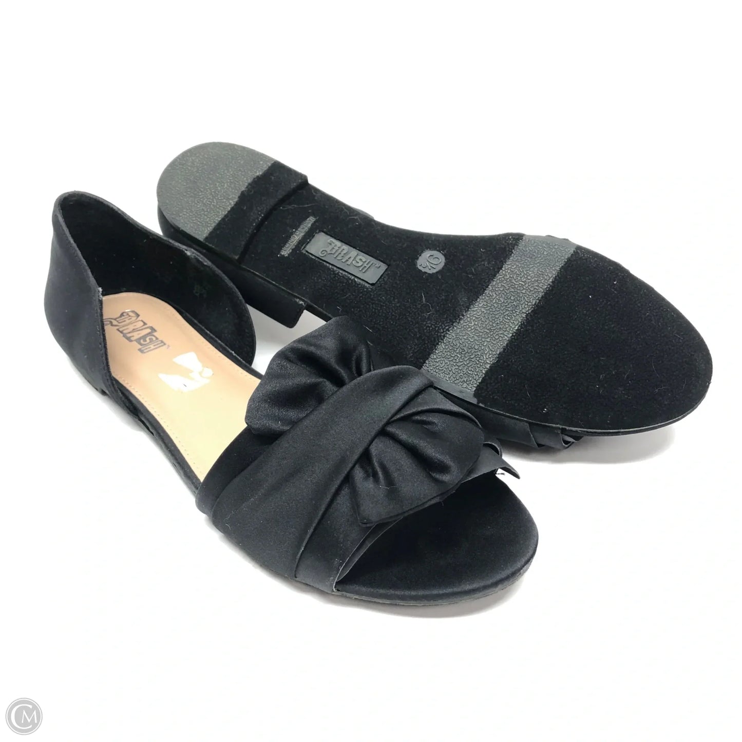 Shoes Flats By Brash In Black, Size: 9.5