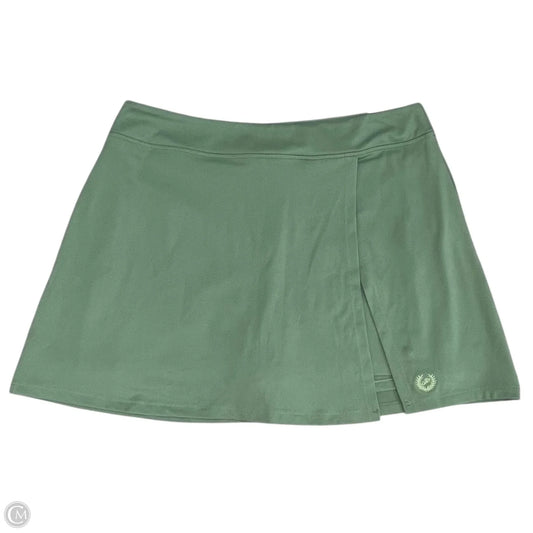 Athletic Skort By Pink In Green, Size: Xl