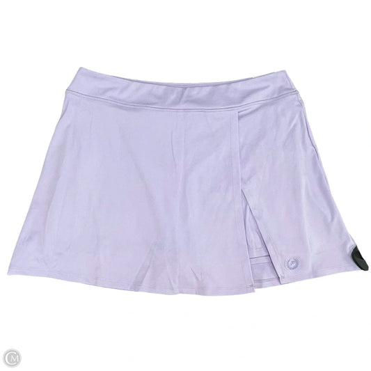 Athletic Skort By Pink In Purple, Size: Xl