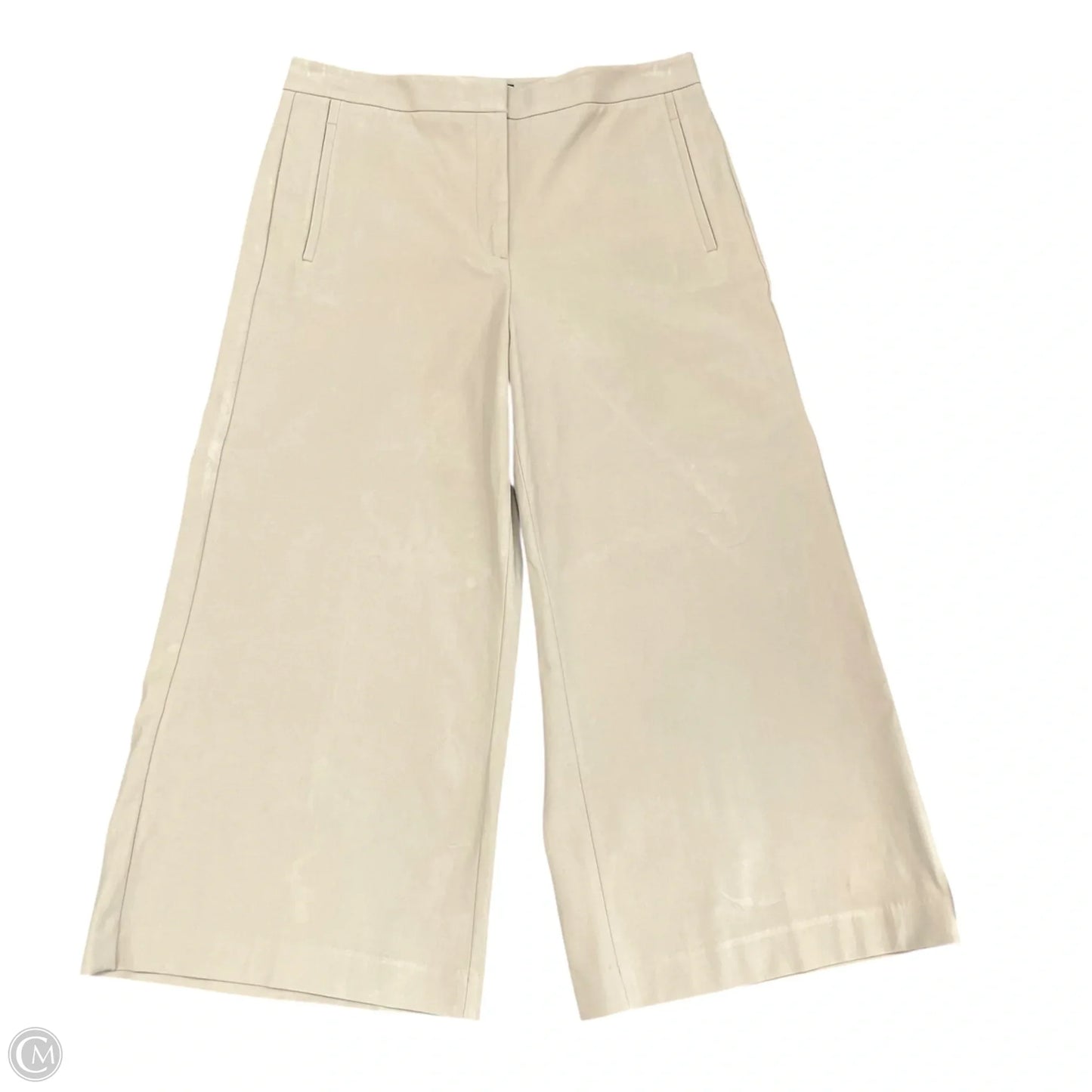 Pants Cropped By Ann Taylor In Tan, Size: 12
