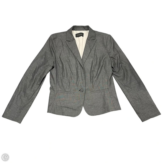 Blazer By Ann Taylor In Grey, Size: L