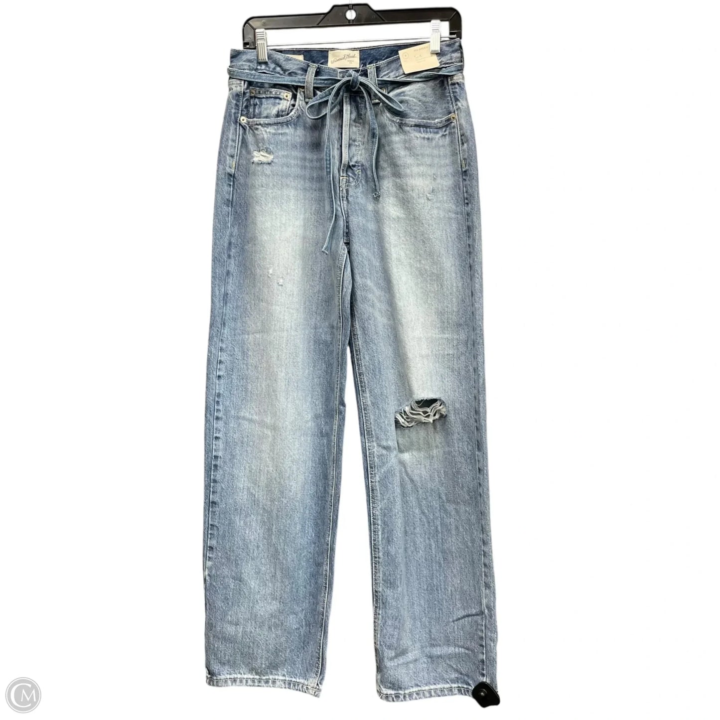 Jeans Boyfriend By Universal Thread In Blue Denim, Size: 4