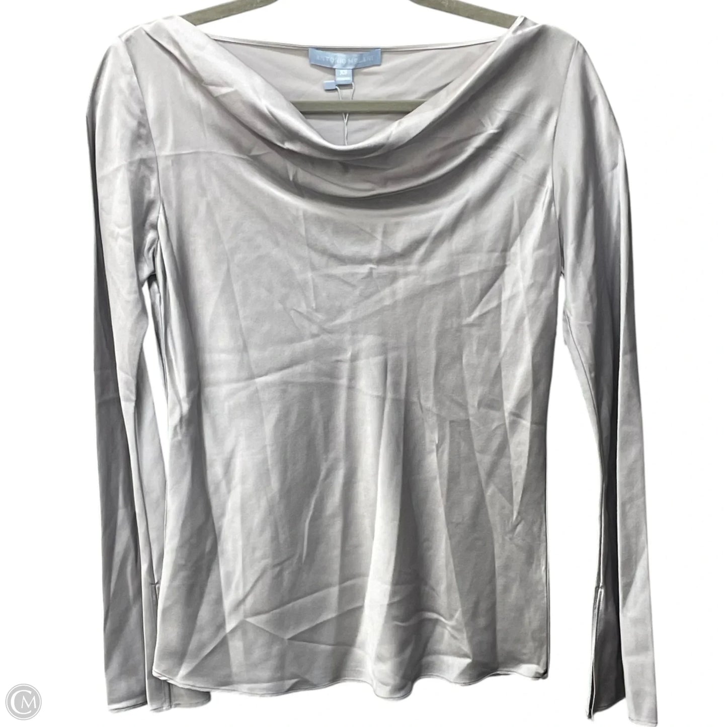 Blouse Long Sleeve By Antonio Melani In Grey, Size: Xs