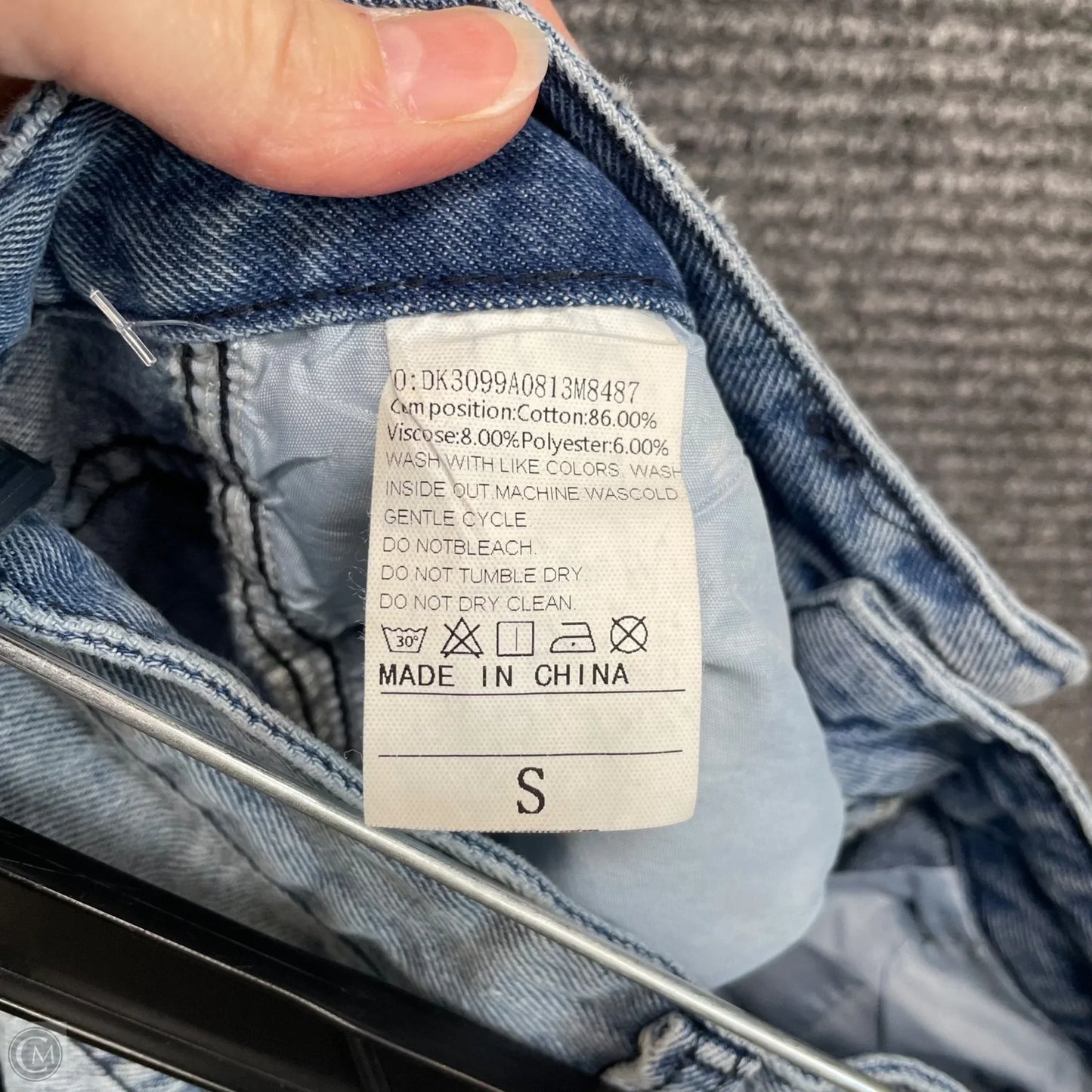 Jeans Boyfriend By Cme In Blue Denim, Size: S