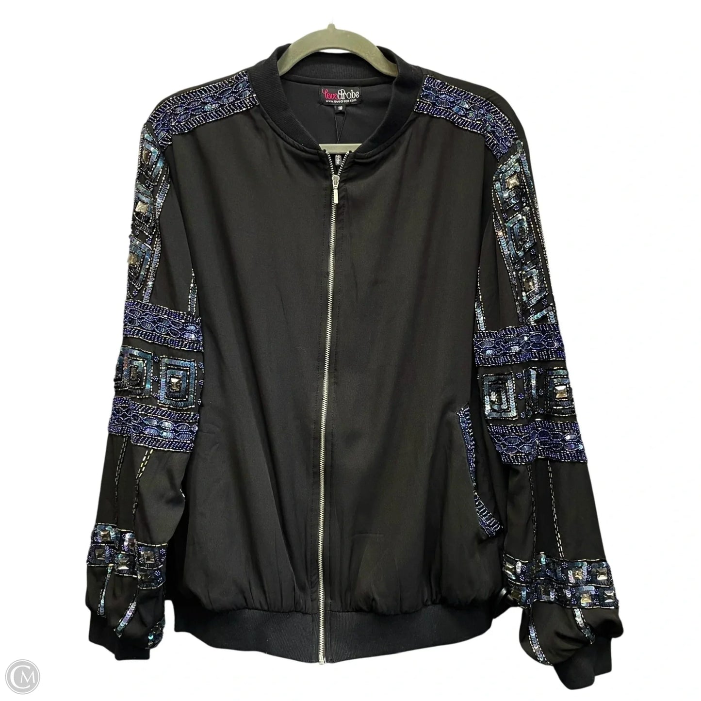 Jacket Other By Clothes Mentor In Black, Size: 18
