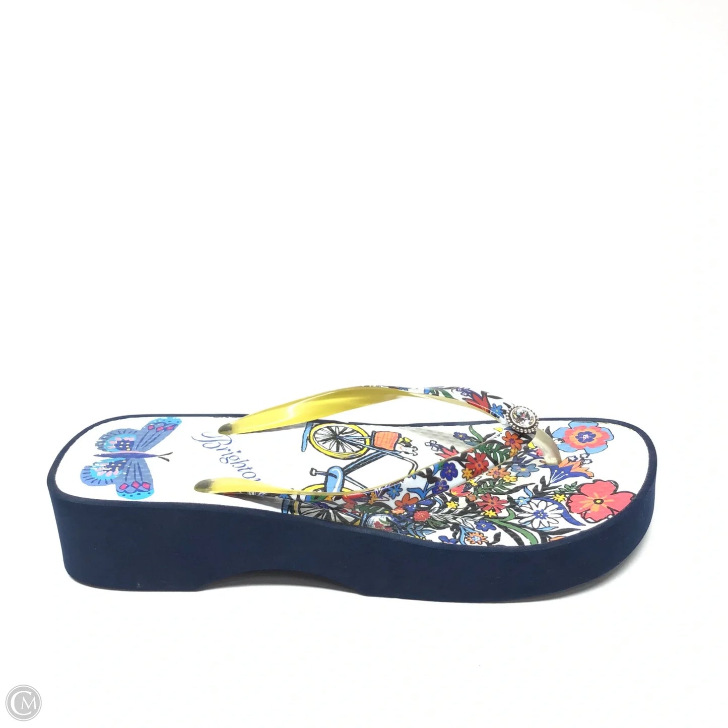 Sandals Flip Flops By Brighton In Multi-colored, Size: 6