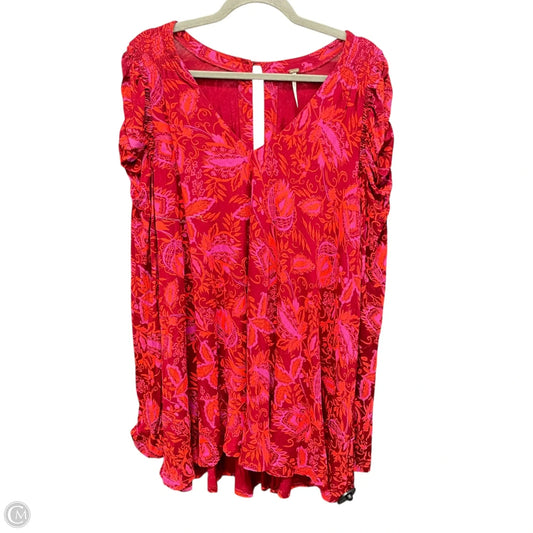 Dress Casual Short By Free People In Red, Size: M