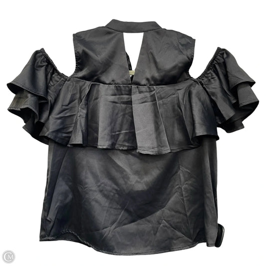 Blouse Sleeveless By Joa In Black, Size: Xs