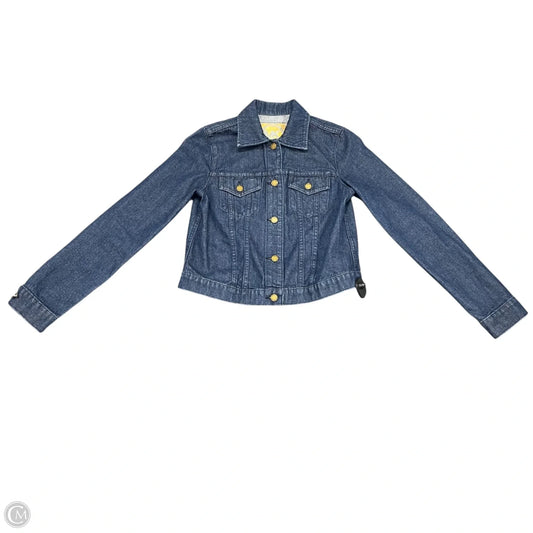 Jacket Denim By Michael By Michael Kors In Blue Denim, Size: S