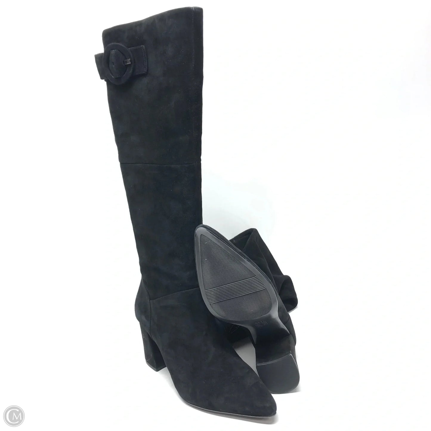 Boots Knee Heels By Naturalizer In Black, Size: 9