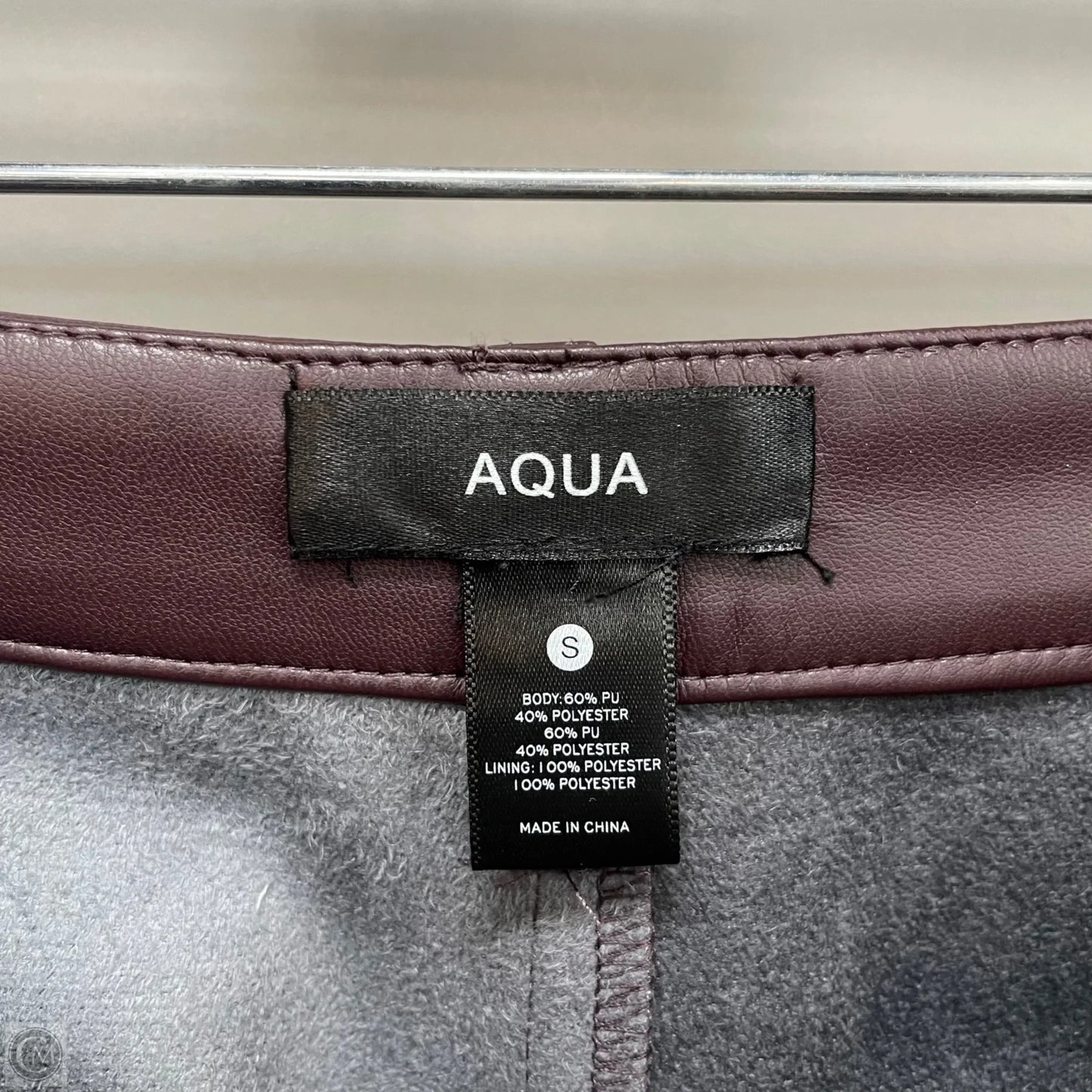 Pants Wide Leg By Aqua In Maroon, Size: S