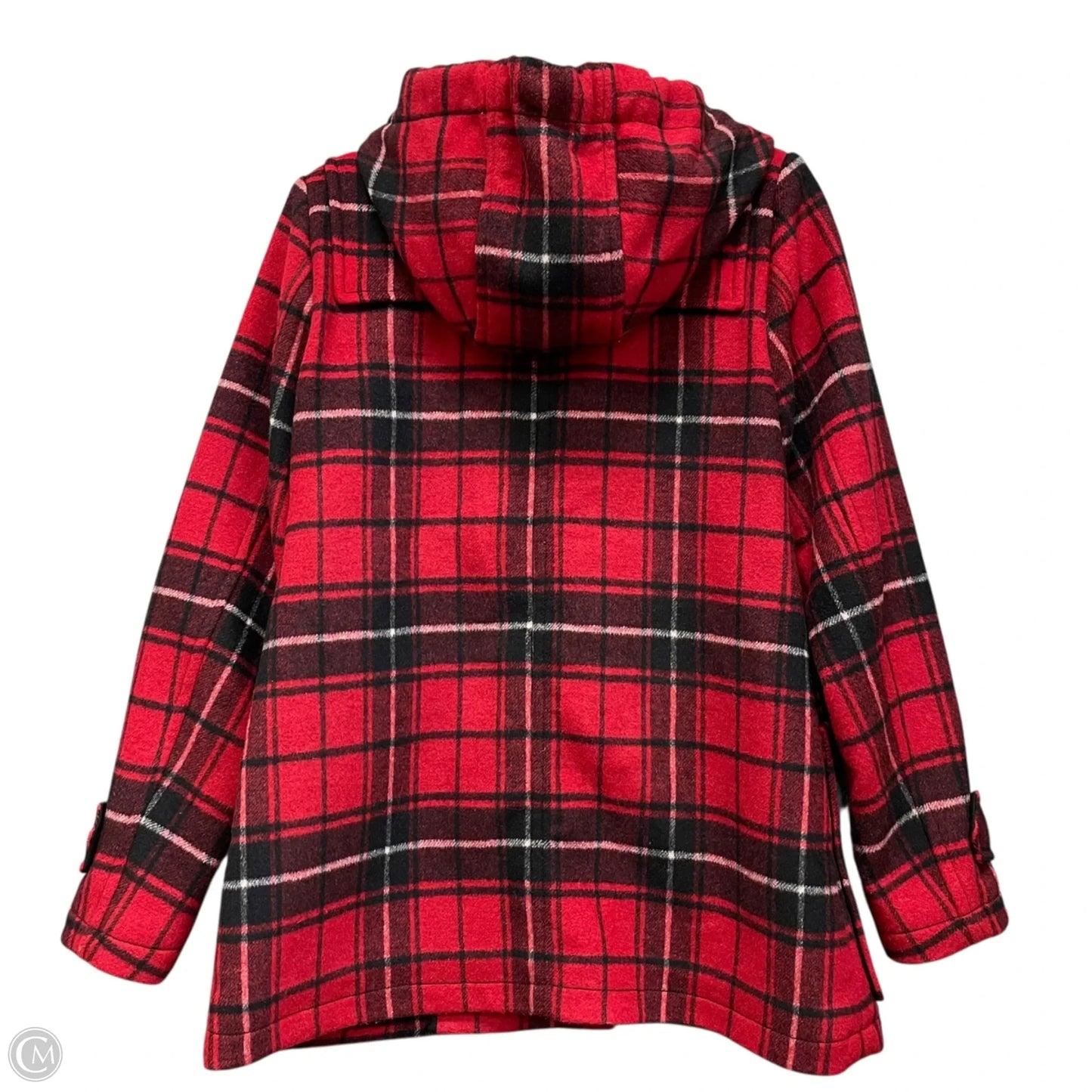 Coat Wool By Gap In Red, Size: S
