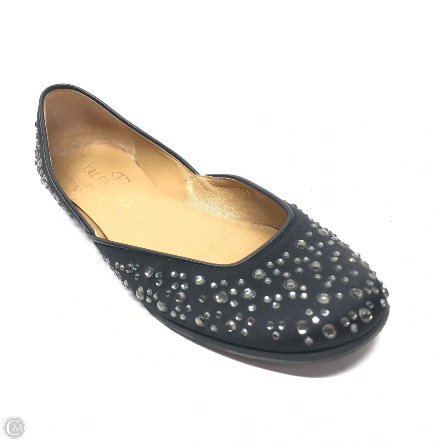 Shoes Luxury Designer By Valentino-garavani In Black, Size: 6.5