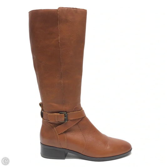 Boots Knee Flats By Naturalizer In Brown, Size: 10