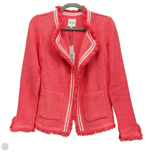 Cardigan By Nic + Zoe In Coral, Size: Xs
