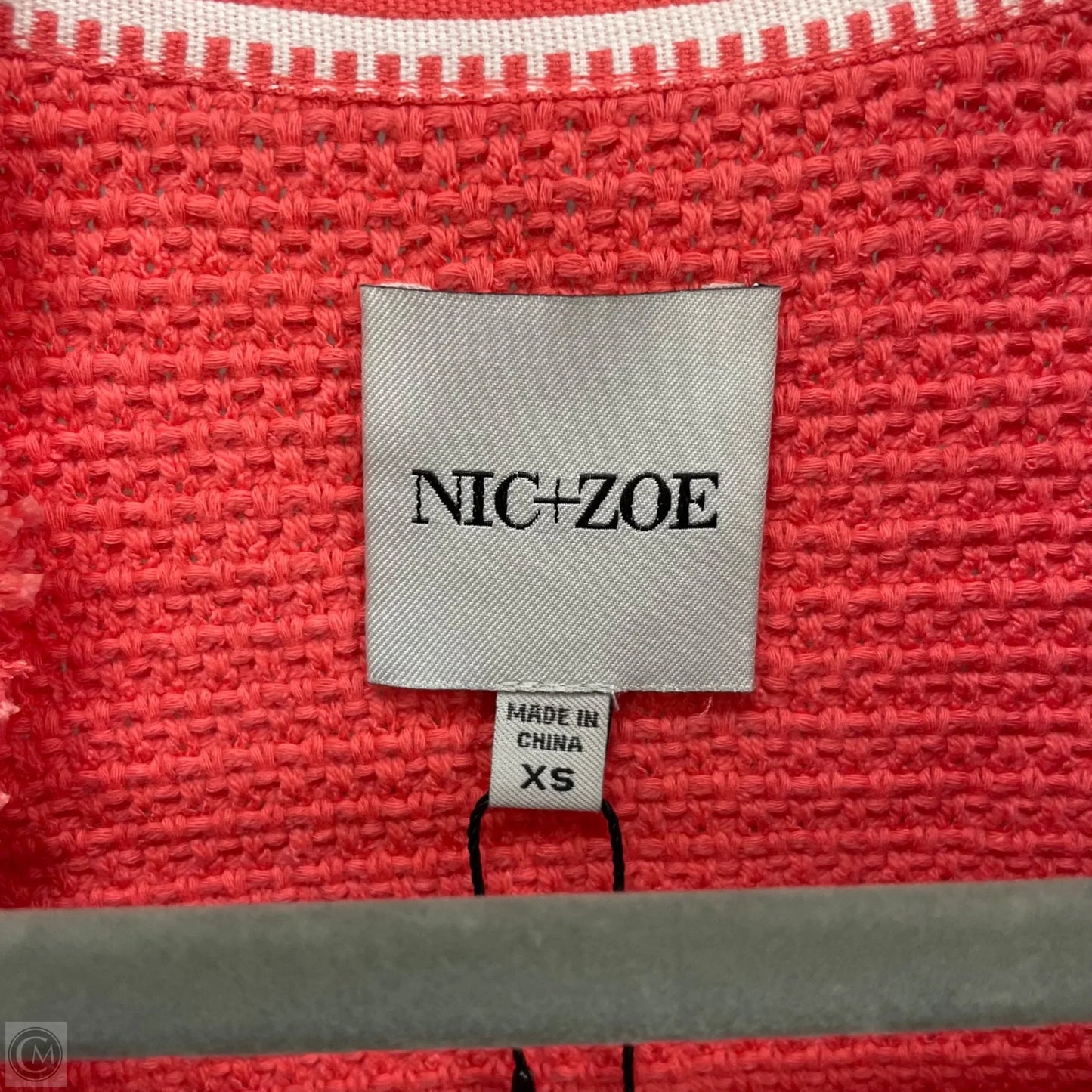 Cardigan By Nic + Zoe In Coral, Size: Xs