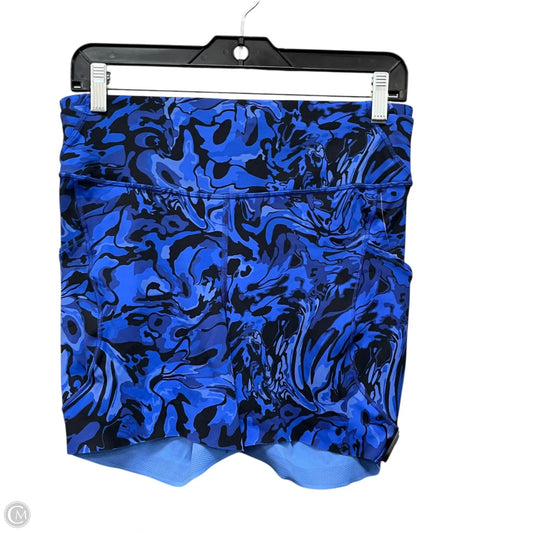 Athletic Shorts By Lululemon In Blue, Size: 10