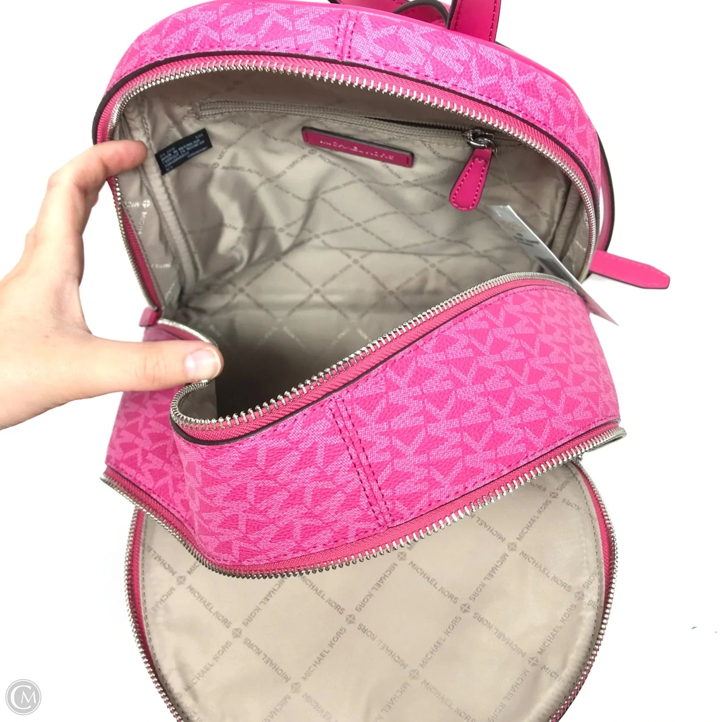 Backpack Designer By Michael Kors, Size: Large