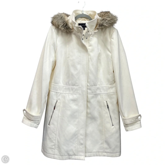Coat Wool By Metaphor In Beige, Size: Xl