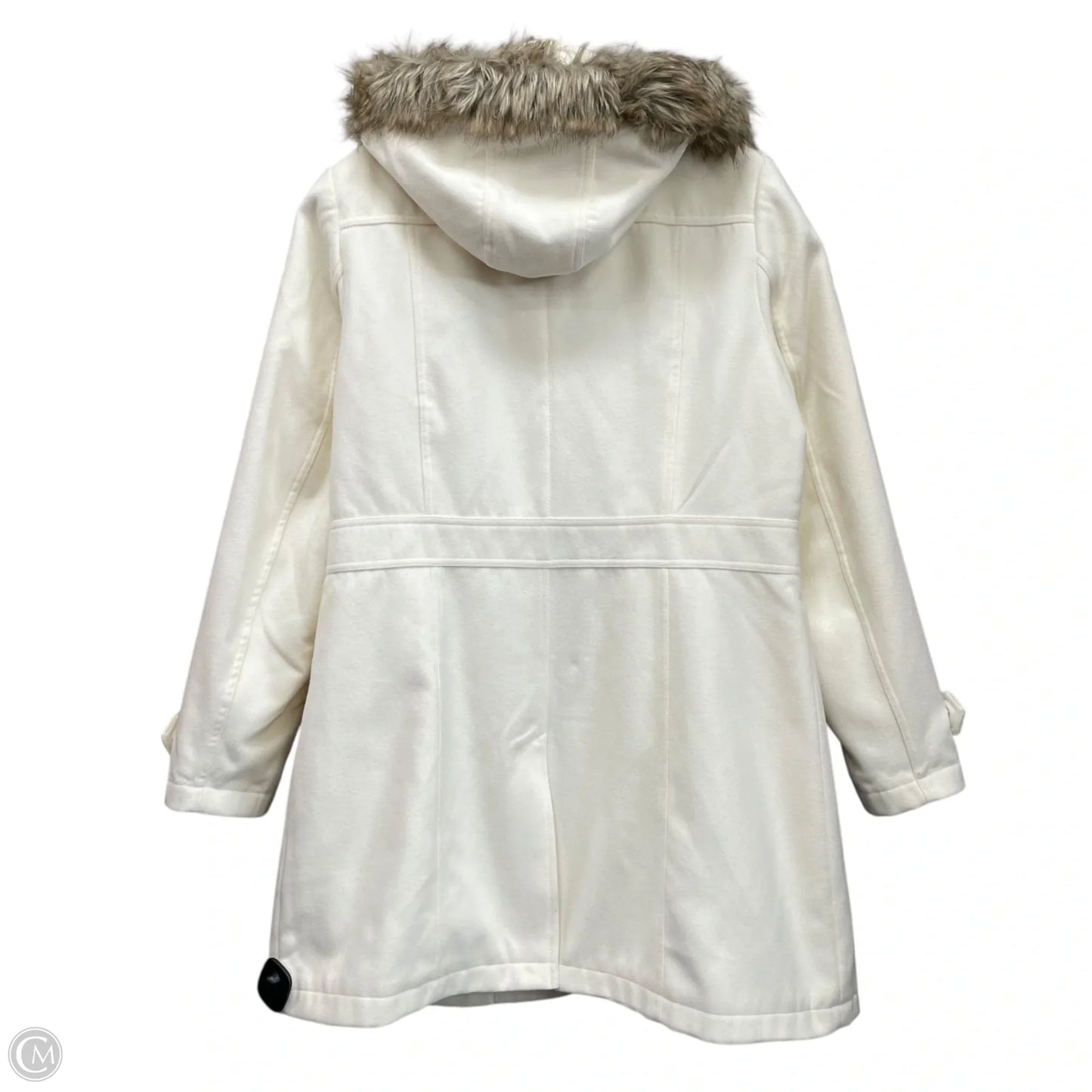 Coat Wool By Metaphor In Beige, Size: Xl