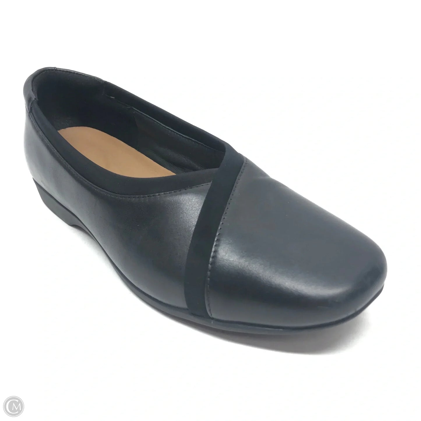 Shoes Flats By Clarks In Black, Size: 8