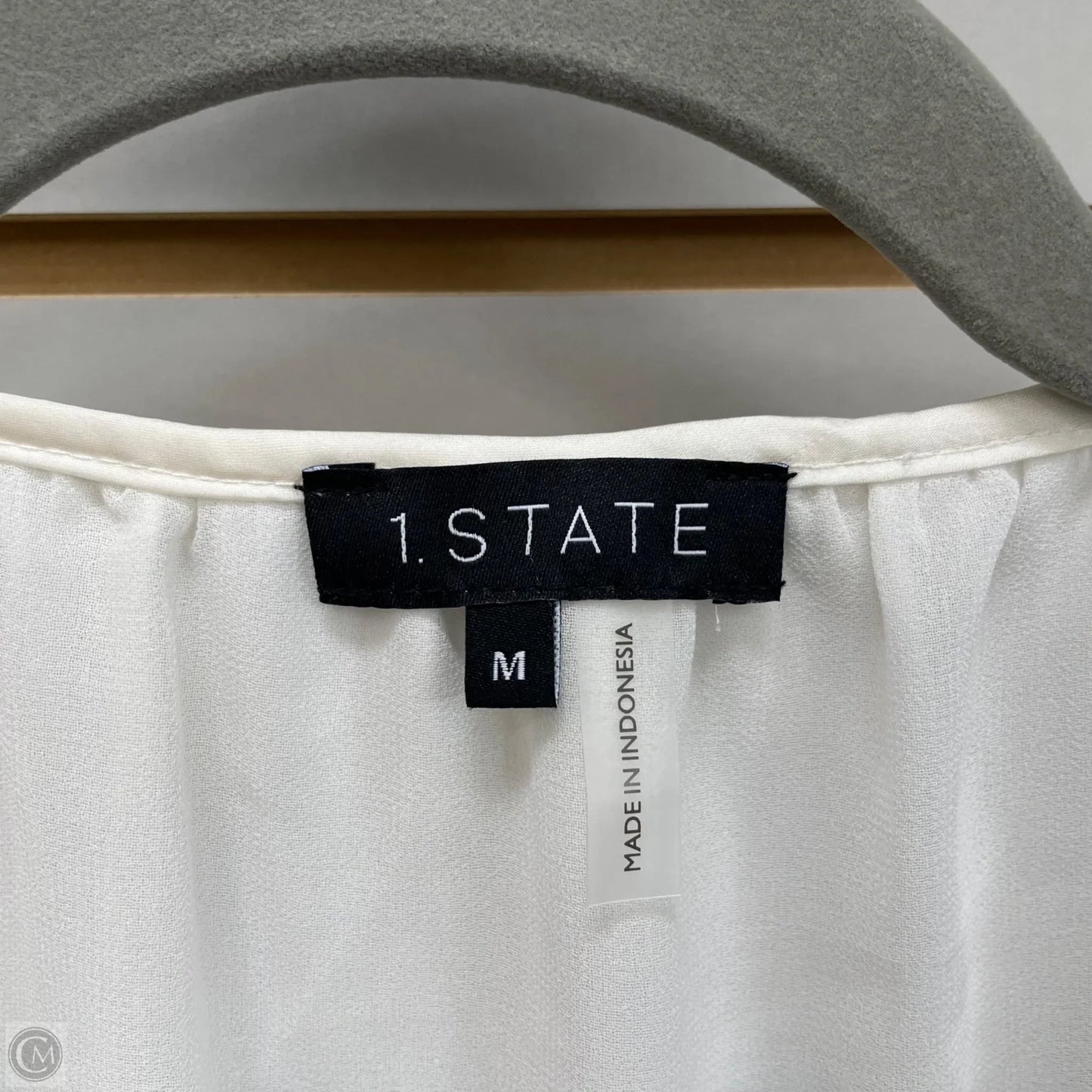 Blouse Long Sleeve By 1.state In Ivory, Size: M