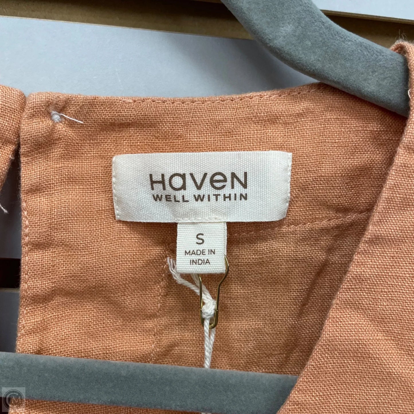Top Sleeveless By Haven In Orange, Size: S