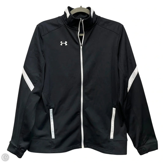 Athletic Jacket By Under Armour In Black, Size: S