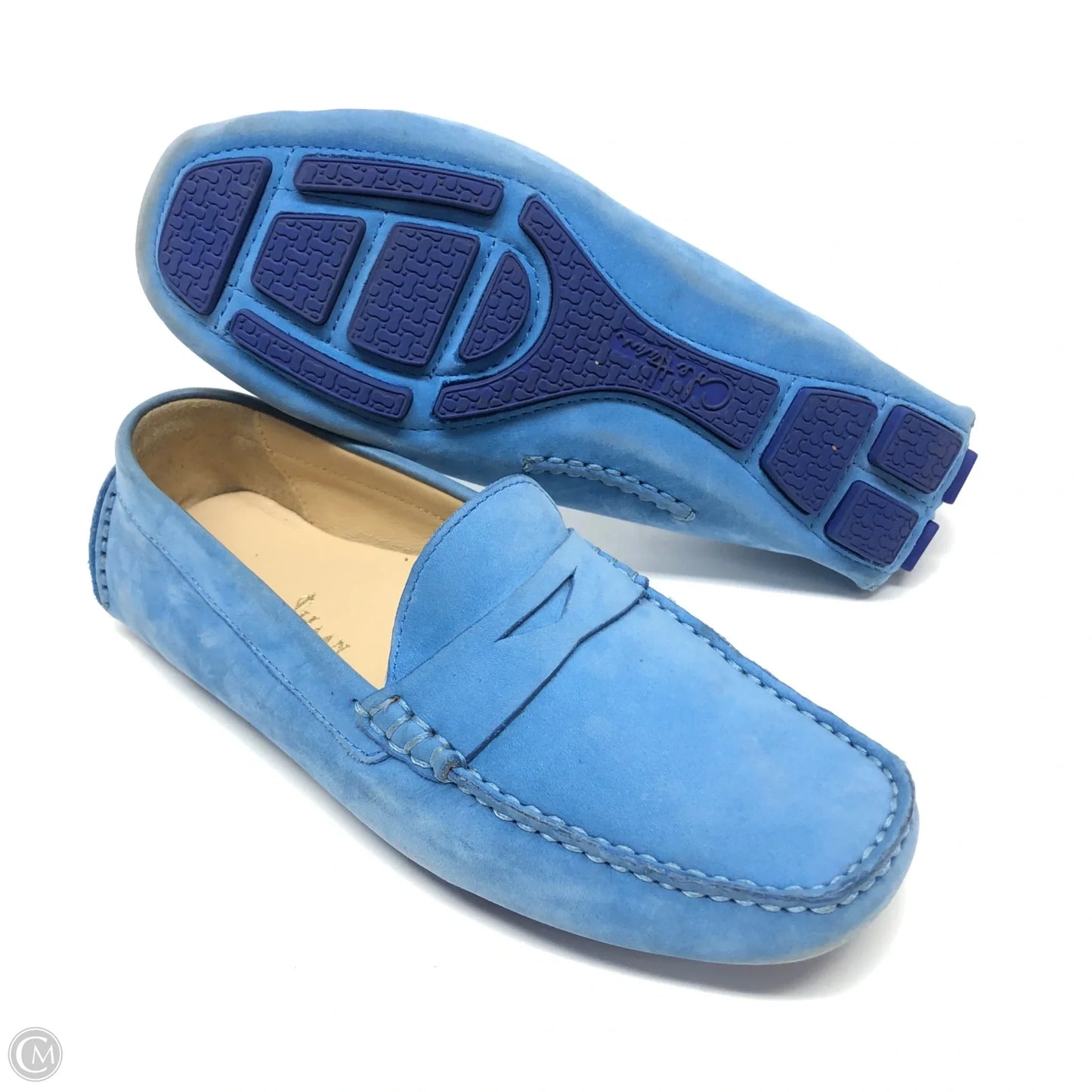 Shoes Flats By Cole-haan In Blue, Size: 5.5